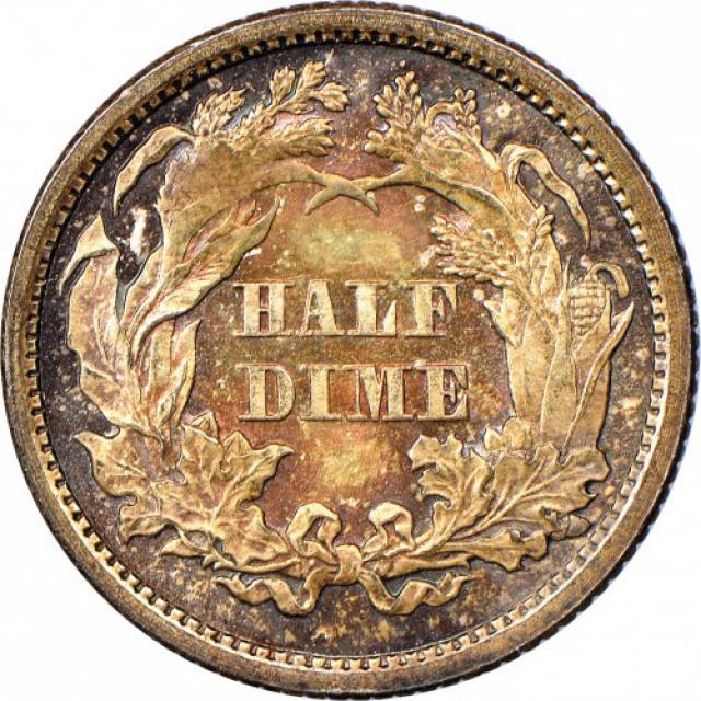 Монета Свобода, що сидить, ½ дайма 1870, США, США