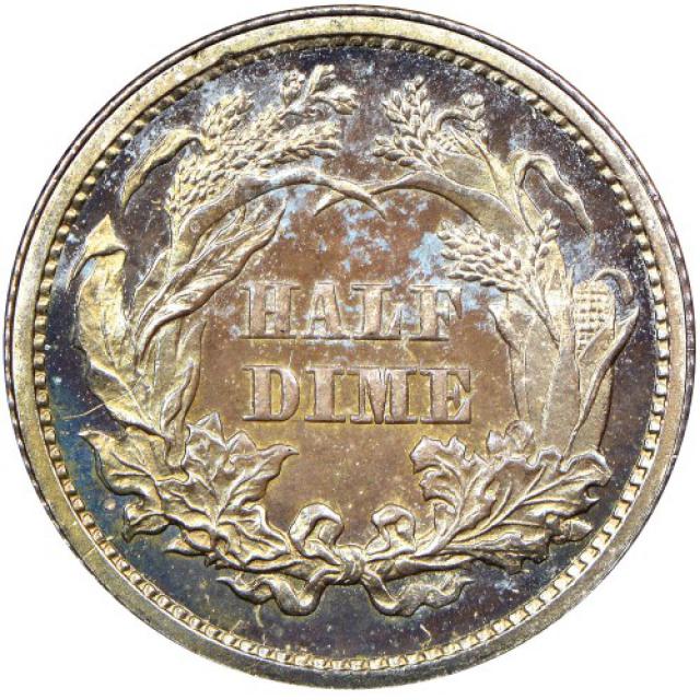 Монета Свобода, що сидить, ½ дайма 1864, США, США