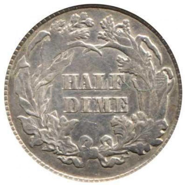 Монета Свобода, що сидить, ½ дайма 1861, США, США