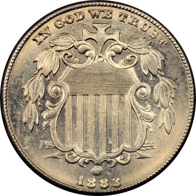 Монета Щит Союзу, 5 центів 1883, США, США
