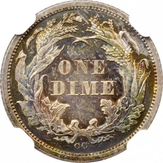 Монета Seated Liberty Dime, 1 дайм 1873, США, США