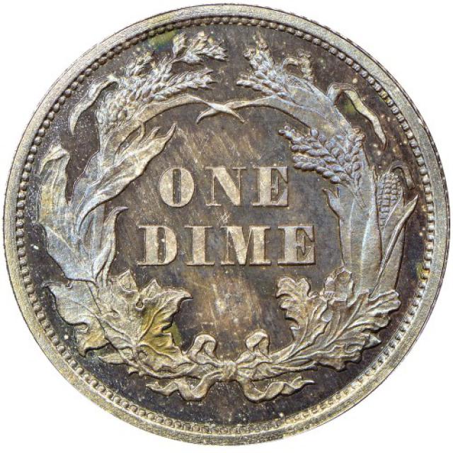 Монета Seated Liberty Dime, 1 дайм 1864, США, США