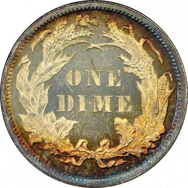 Монета Seated Liberty Dime, 1 дайм 1886, США, США