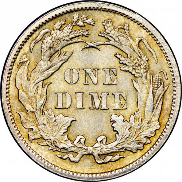 Монета Seated Liberty Dime, 1 дайм 1884, США, США