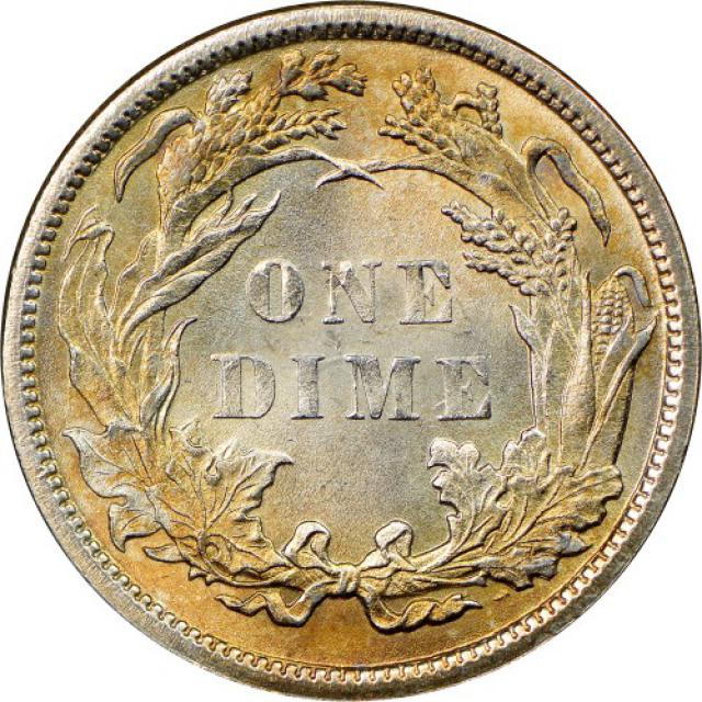 Монета Seated Liberty Dime, 1 дайм 1882, США, США