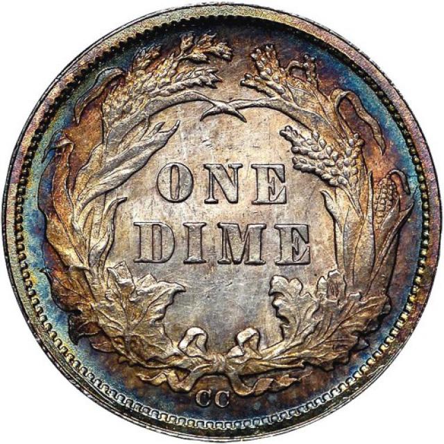 Монета Seated Liberty Dime, 1 дайм 1876, США, США