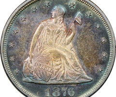 20 центів 1876, США, США