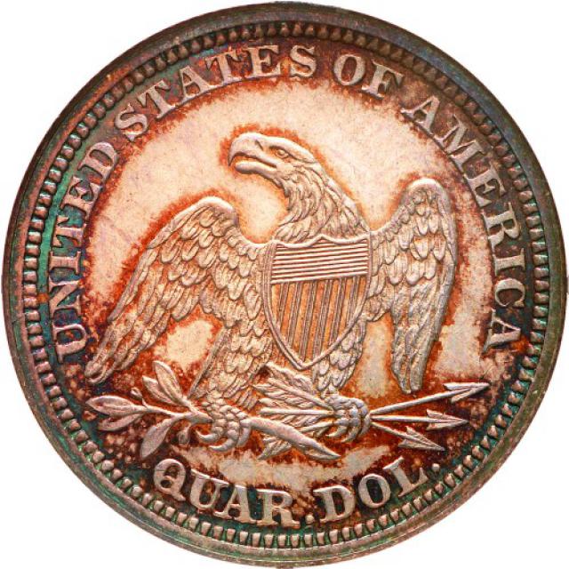Монета Seated Liberty Quarter, ¼ долара 1863, США, США