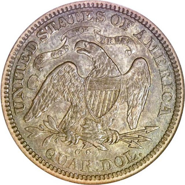 Монета Seated Liberty Quarter, ¼ долара 1870, США, США