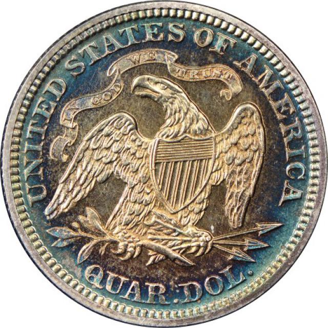 Монета Seated Liberty Quarter, ¼ долара 1874, США, США