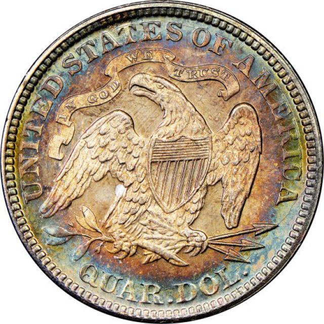 Монета Seated Liberty Quarter, ¼ долара 1875, США, США
