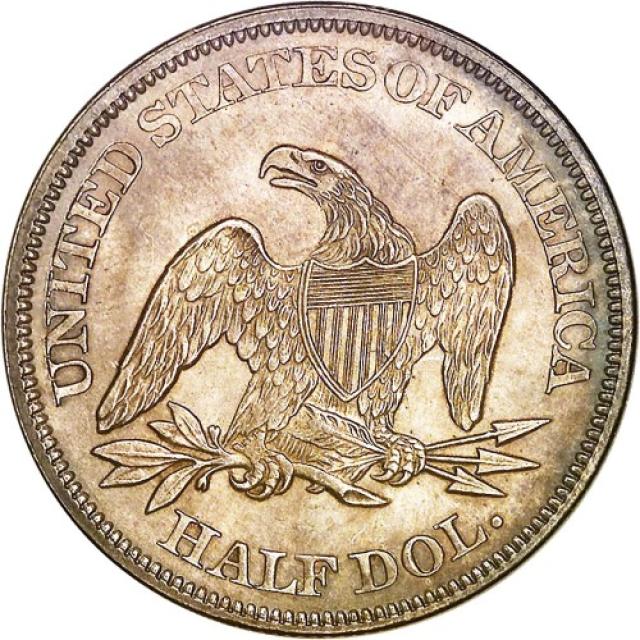 Монета Seated Liberty Half Dollar, ½ долара 1865, США, США