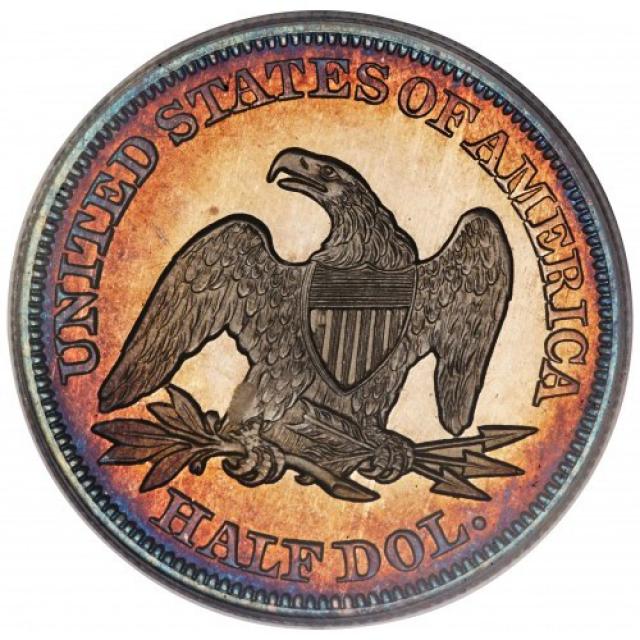 Монета Seated Liberty Half Dollar, ½ долара 1856, США, США