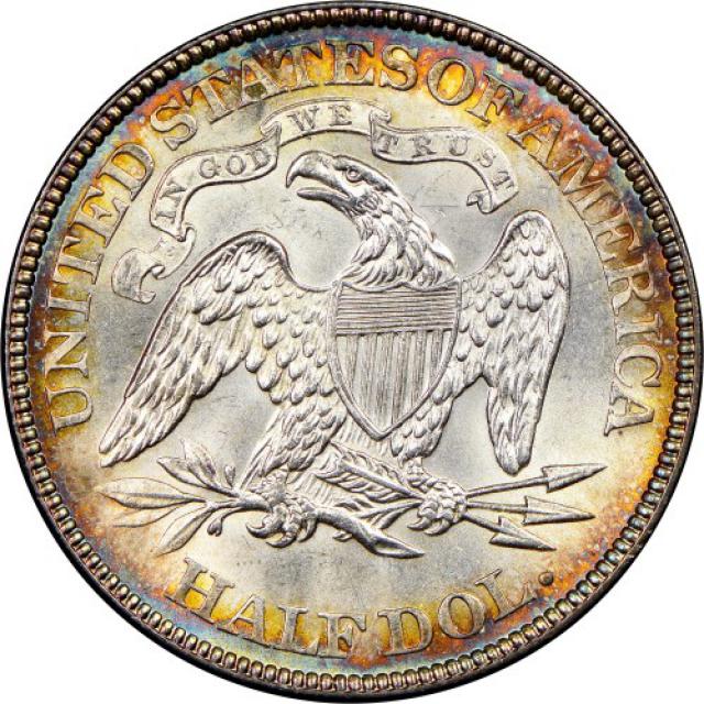 Монета Seated Liberty Half Dollar, ½ долара 1871, США, США