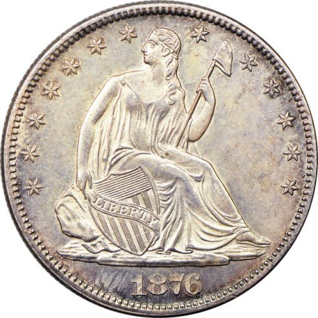 Монета Seated Liberty Half Dollar, ½ долара 1876, США, США