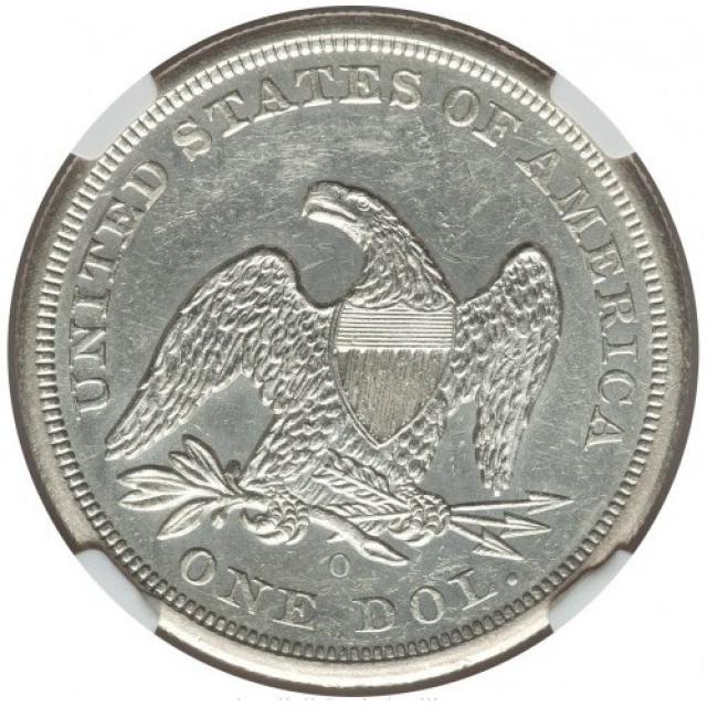 Монета Свобода, що сидить, 1 долар 1860, США, США