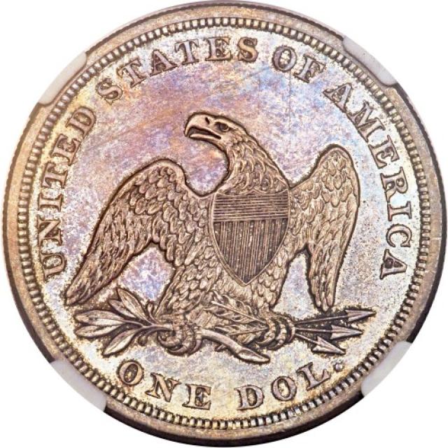 Монета Свобода, що сидить, 1 долар 1859, США, США