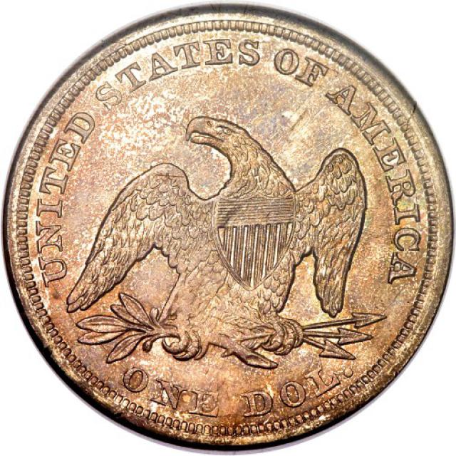 Монета Свобода, що сидить, 1 долар 1856, США, США