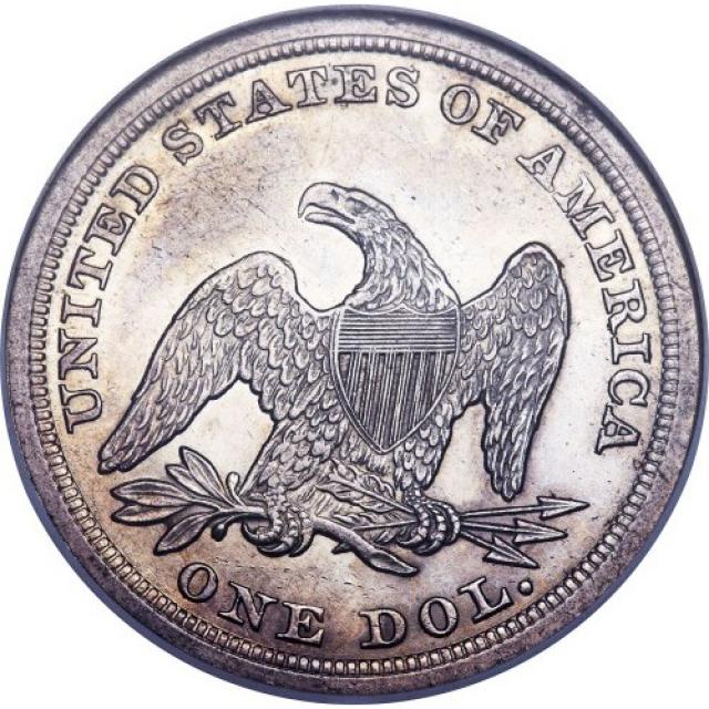 Монета Свобода, що сидить, 1 долар 1853, США, США