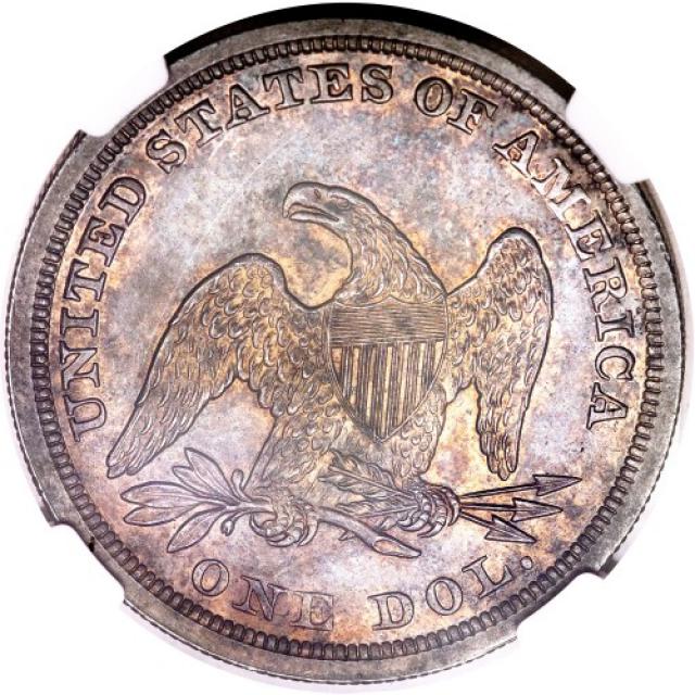 Монета Свобода, що сидить, 1 долар 1852, США, США