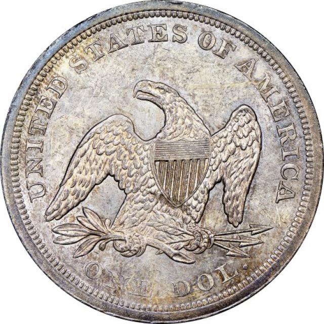 Монета Свобода, що сидить, 1 долар 1851, США, США