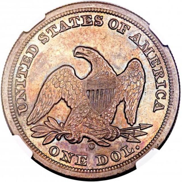 Монета Свобода, що сидить, 1 долар 1850, США, США
