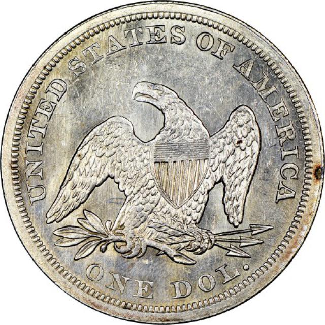Монета Свобода, що сидить, 1 долар 1849, США, США