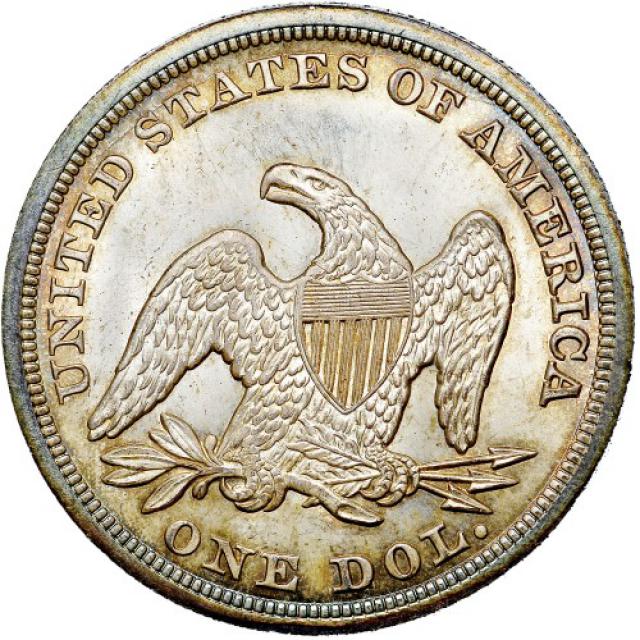 Монета Свобода, що сидить, 1 долар 1846, США, США