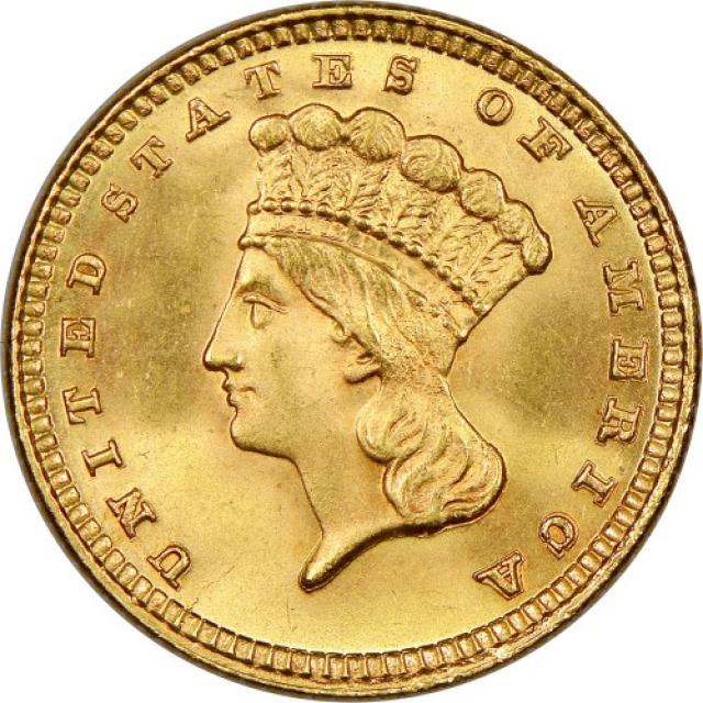Монета Large Indian Head, 1 долар 1883, США, США