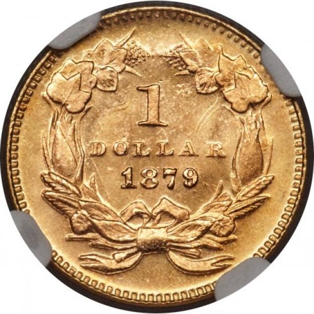 Монета Large Indian Head, 1 долар 1879, США, США