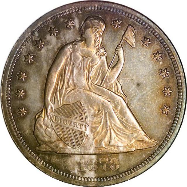 Монета Свобода, що сидить, 1 долар 1873, США, США
