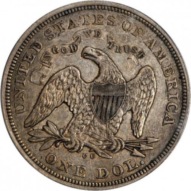 Монета Свобода, що сидить, 1 долар 1871, США, США