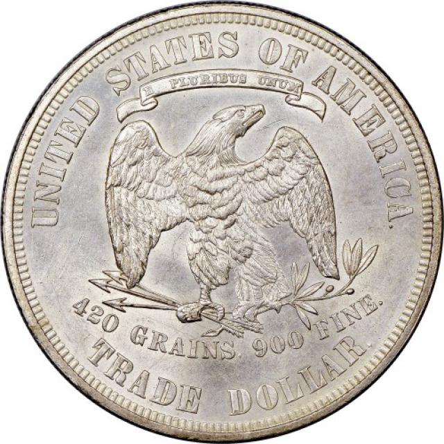 Монета Trade Dollar, 1 долар 1876, США, США
