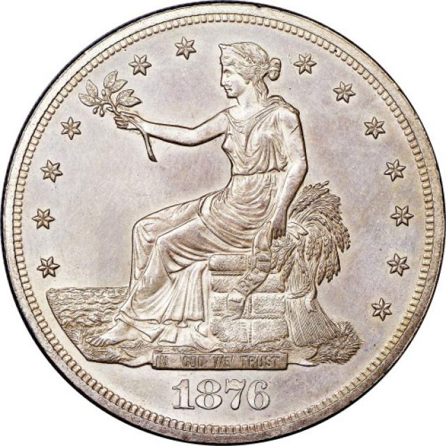 Монета Trade Dollar, 1 долар 1876, США, США