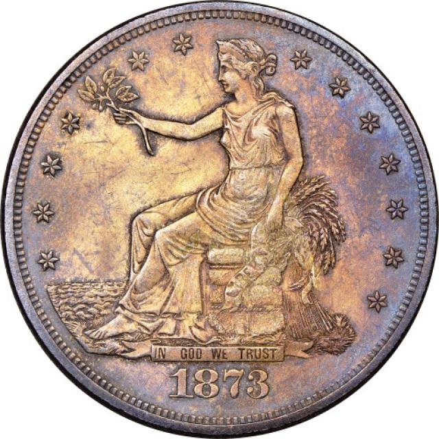Монета Trade Dollar, 1 долар 1873, США, США