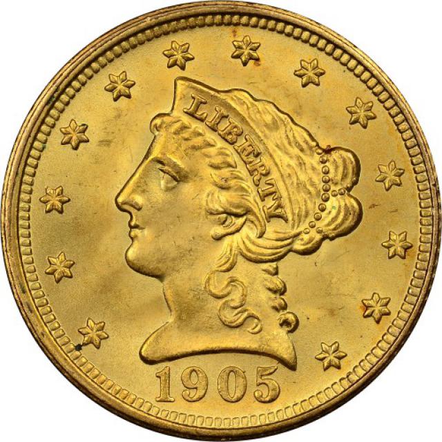 2½ долара 1905, США, США