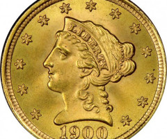 2½ долара 1900, США, США