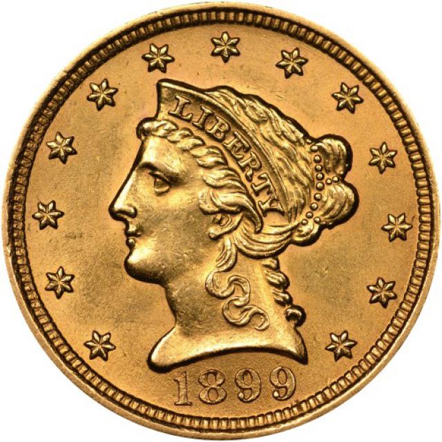 2½ долара 1899, США, США