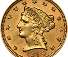2½ долара 1899, США, США