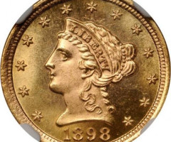 2½ долара 1898, США, США