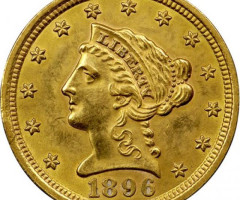 2½ долара 1896, США, США