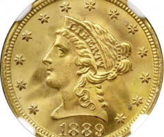 2½ долара 1889, США, США