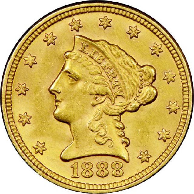 2½ долара 1888, США, США