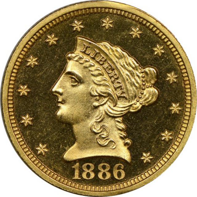 2½ долара 1886, США, США
