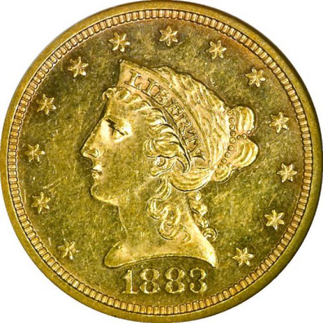 2½ долара 1883, США, США