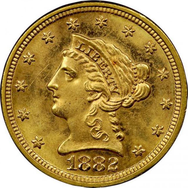 2½ долара 1882, США, США
