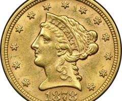 2½ долара 1878, США, США