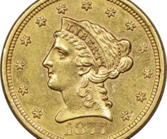 2½ долара 1877, США, США