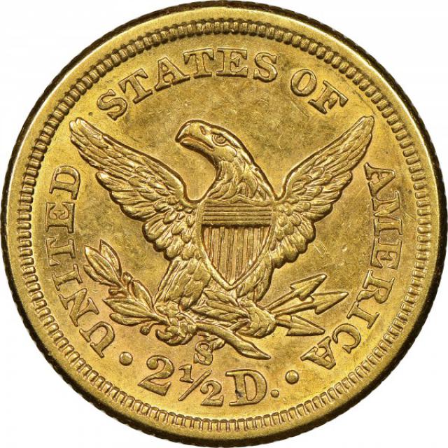 2½ долара 1875, США, США