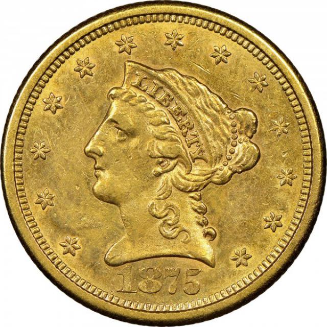 2½ долара 1875, США, США